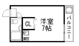 リブレ平野【2階】の間取り