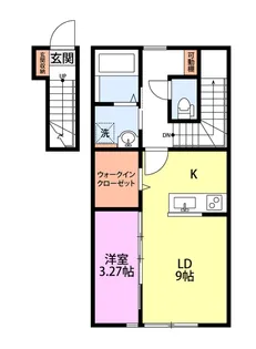 リビンド田塚II【2階】の間取り