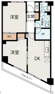 アンリベールI【4階】の間取り
