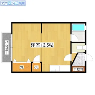 ノーバハウス【2階】の間取り
