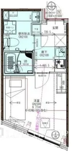 OHANA白楽【3階】の間取り