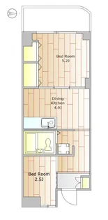 仙台坂アルカディア【9階】の間取り