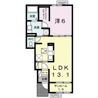 グランノーヴァ【1階】の間取り