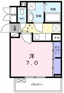 クレメントI【2階】の間取り