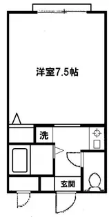 ダイユウしもきた【3階】の間取り