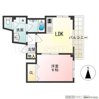 コロネード13【3階】の間取り