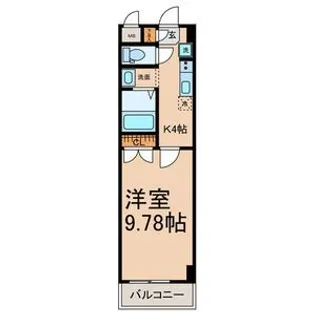 Ys Square【4階】の間取り