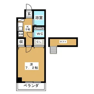 WIZ (ウイズ)【1階】の間取り