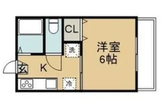コーポ保坂II【2階】の間取り