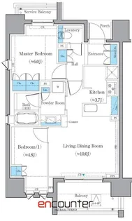 IBIS三番町【8階】の間取り