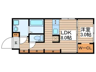 Amirl Premier Otobashi【4階】の間取り
