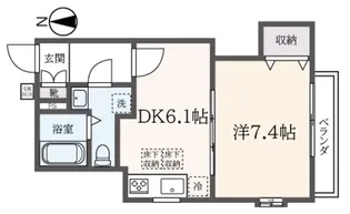 AtoD【1階】の間取り