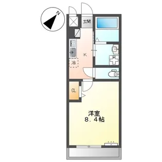 ヴィンヤード(vineyard)【2階】の間取り