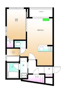 アリュール武蔵小山【1階】の間取り