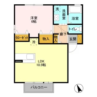 アージュIII【2階】の間取り