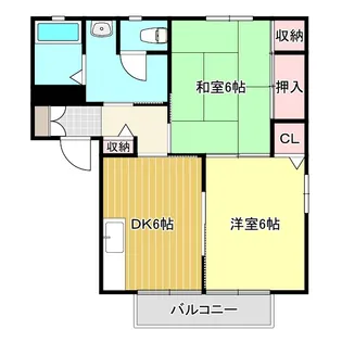 ヴェルデ【1階】の間取り