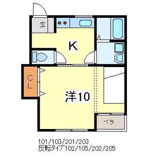 N.DREAM(エヌドリーム)【1階】の間取り