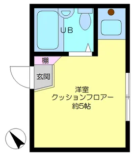 パークハイツ西池【3階】の間取り
