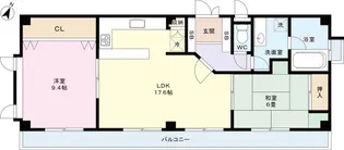 西新宿エスワイヒルズ【4階】の間取り