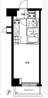 ルーブル日本橋【5階】の間取り