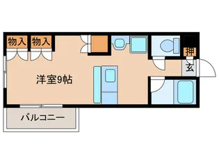 SPACE IN MIZUHO【3階】の間取り