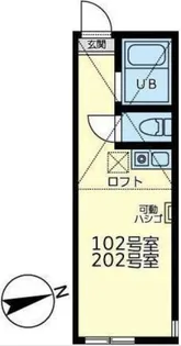 ユナイトNOBAヘーゼルナッツ【1階】の間取り