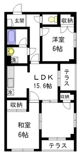 サンフラワー【3階】の間取り