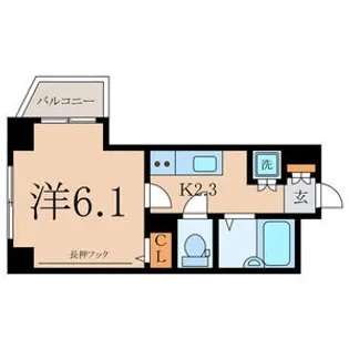 Excellia 馬込【4階】の間取り