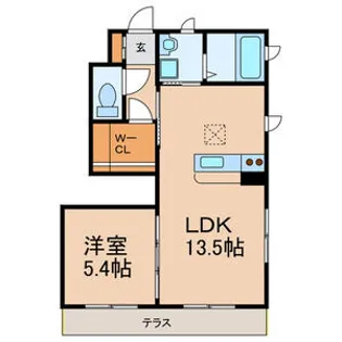 イレックス【1階】の間取り
