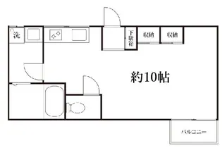 ガーデンホーム池上【4階】の間取り
