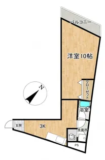 ピュア松川【3階】の間取り