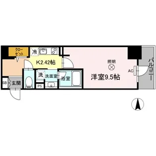 Phoenix【5階】の間取り
