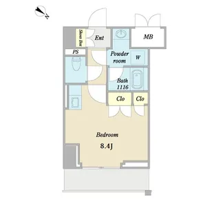 プライマル町田森野【3階】の間取り