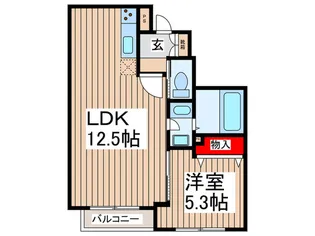 ユアメゾンやわらぎ【3階】の間取り