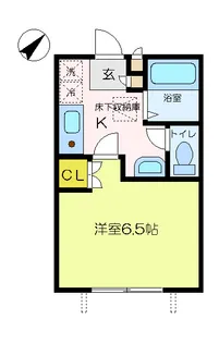 HIGHART・I【1階】の間取り