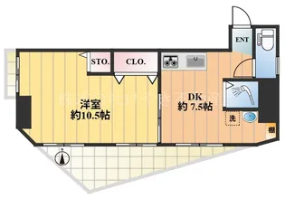 アライビル【3階】の間取り