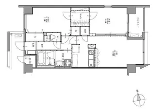 Ko Olina Gongen【5階】の間取り