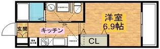 ヴィアノ緑が丘WEST【1階】の間取り