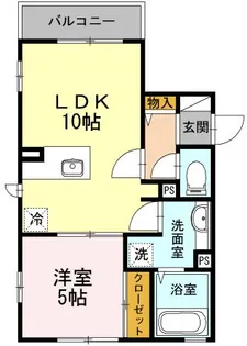 Muse Fort『ミューズフォート』【3階】の間取り
