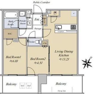 シティタワーズ東京ベイ セントラルタワー【30階】の間取り