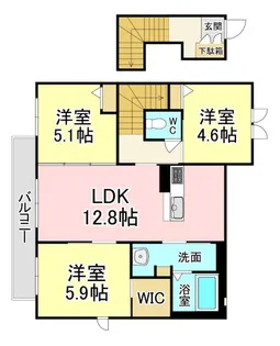 マ メゾン青山【2階】の間取り