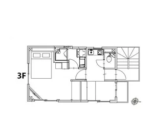 大楽ビル【3階】の間取り