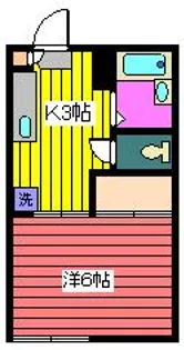 桂ハイム【1階】の間取り