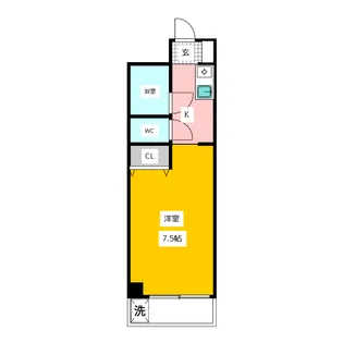グレースツリーベル【1階】の間取り