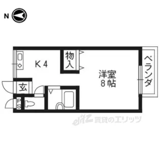 サンモール【2階】の間取り