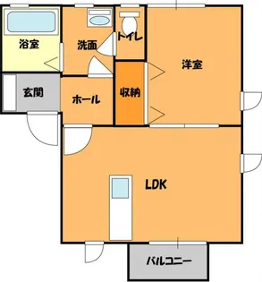 プルミエールB【1階】の間取り