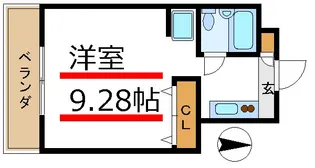 サンフラッツ【3階】の間取り