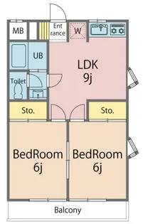 ドエル【3階】の間取り