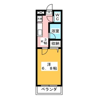 グレーシア・ケイ【2階】の間取り