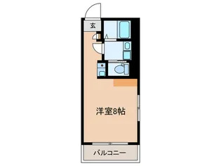 リチェンシア鹿島田【3階】の間取り